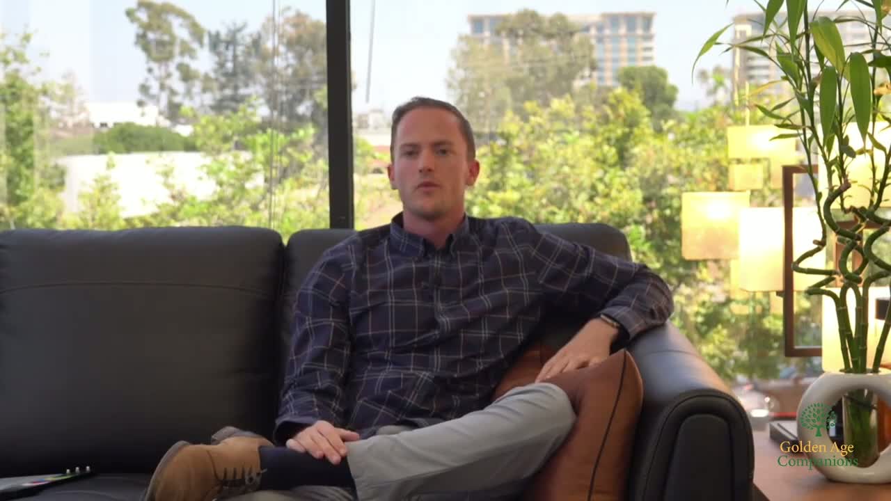 Scott, founder of Golden Age Companions, sharing the story behind the company